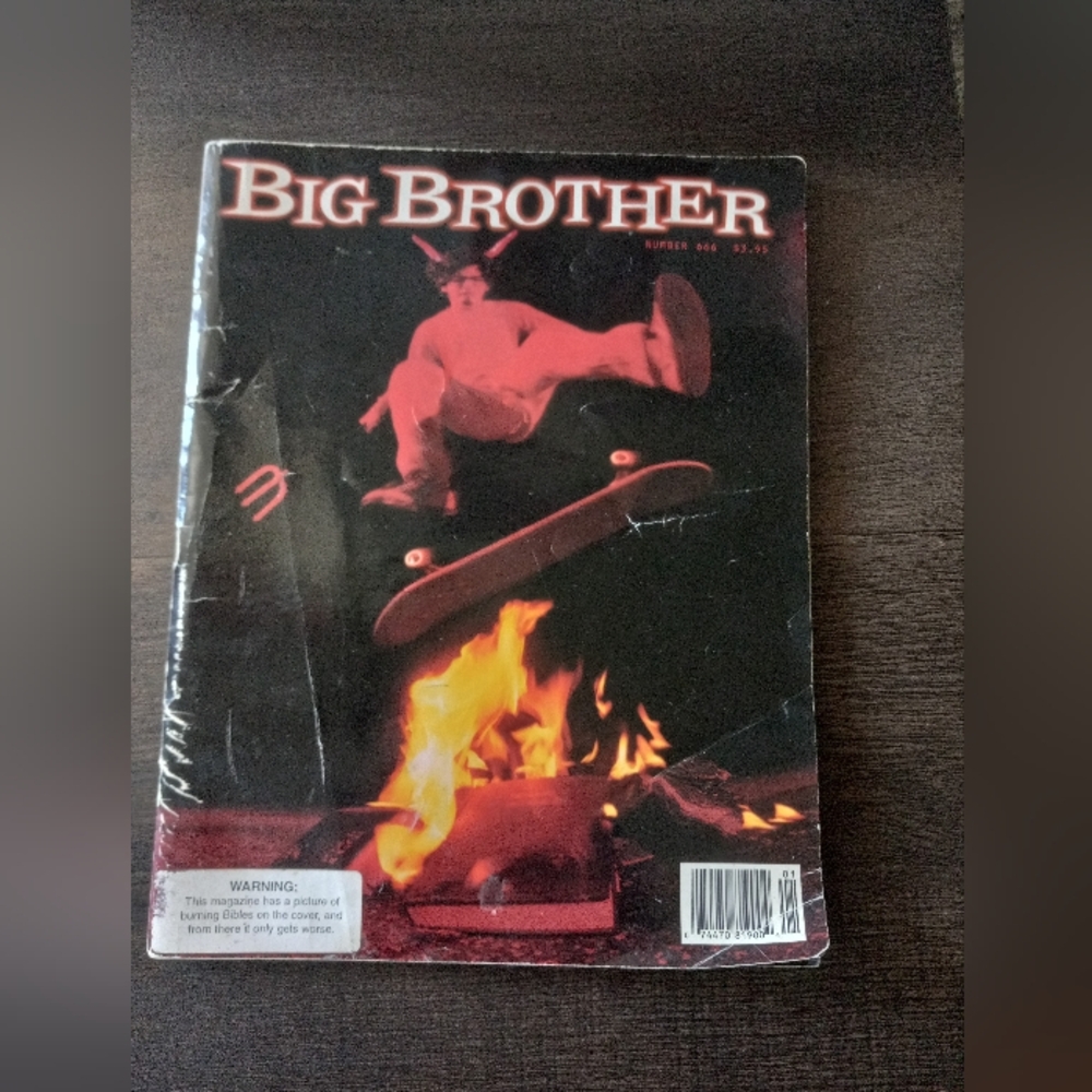 Big Brother Skateboarding Magazine 666 Steve Olson Issue No. 15